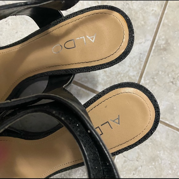 Wedges black shoes 👠 - Picture 5 of 6